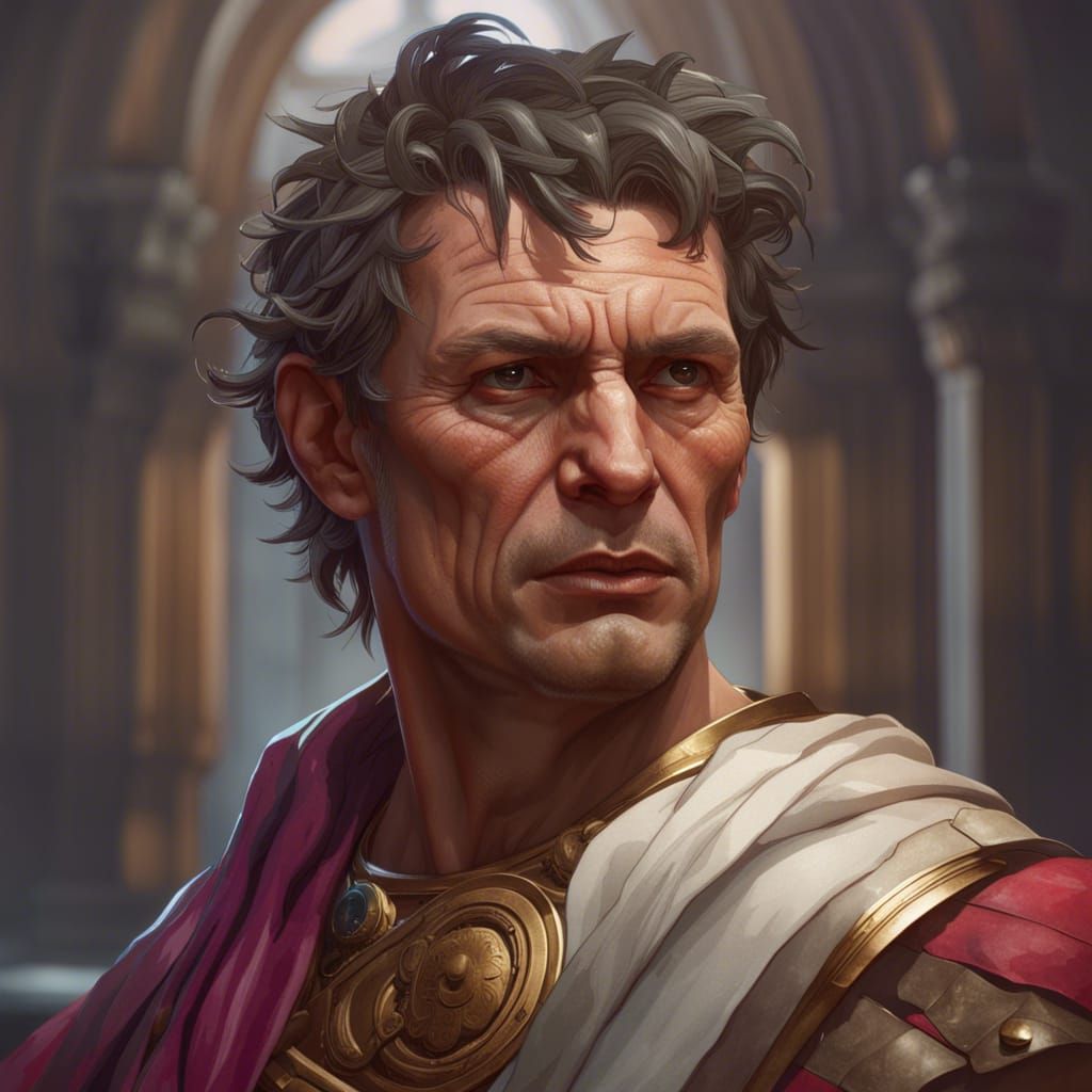 Thoughtful Emperor - Ai Generated Artwork - Nightcafe Creator