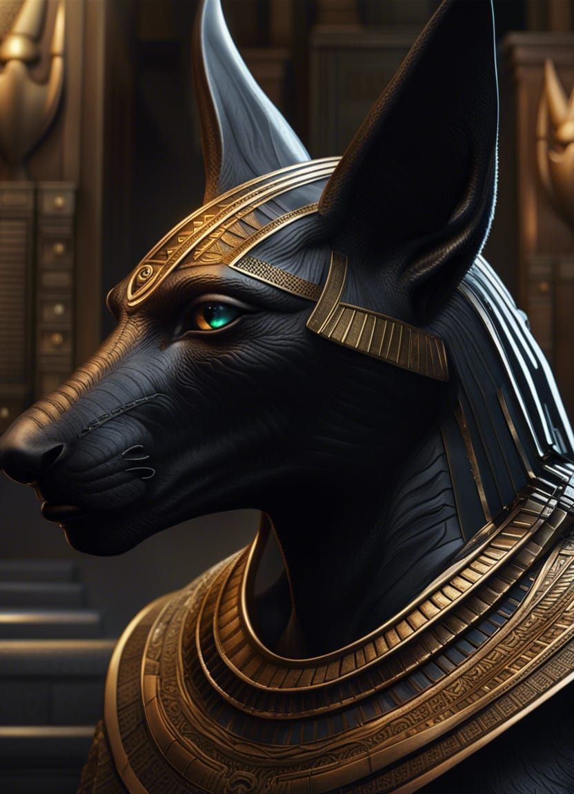 🌟🌗God Anubis🌗🌟 - AI Generated Artwork - NightCafe Creator