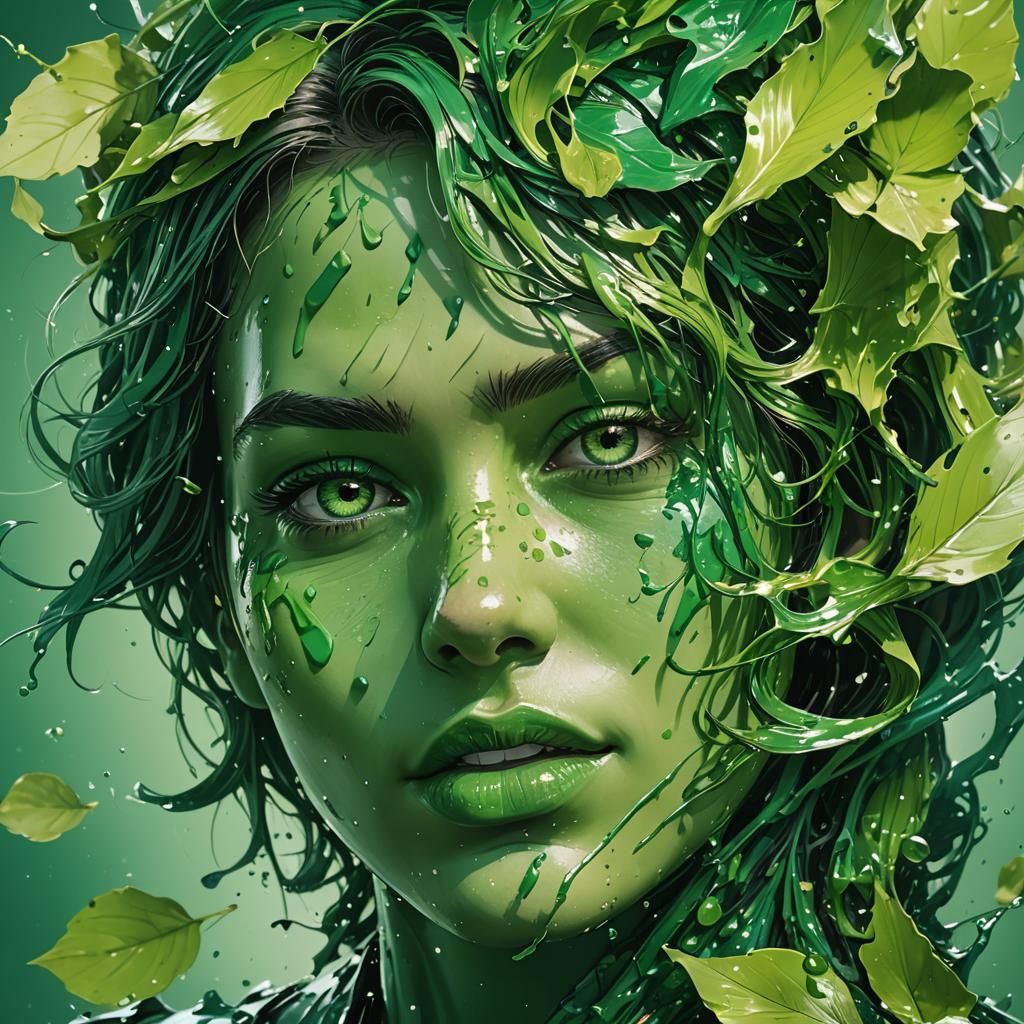 The color green in all it’s forms