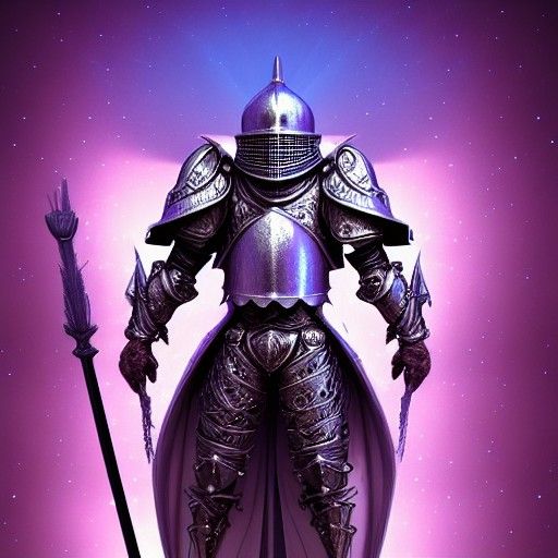 the most incredible fantasy Knight ever created, Bright, dar...