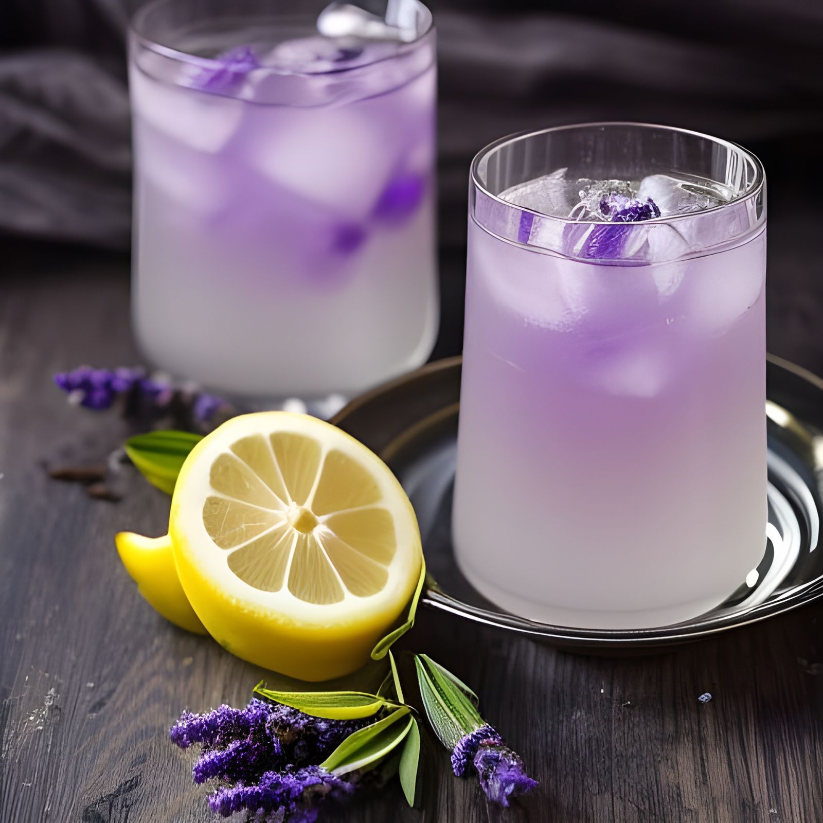 Lavender lemonade  by @Starfish and Coffee