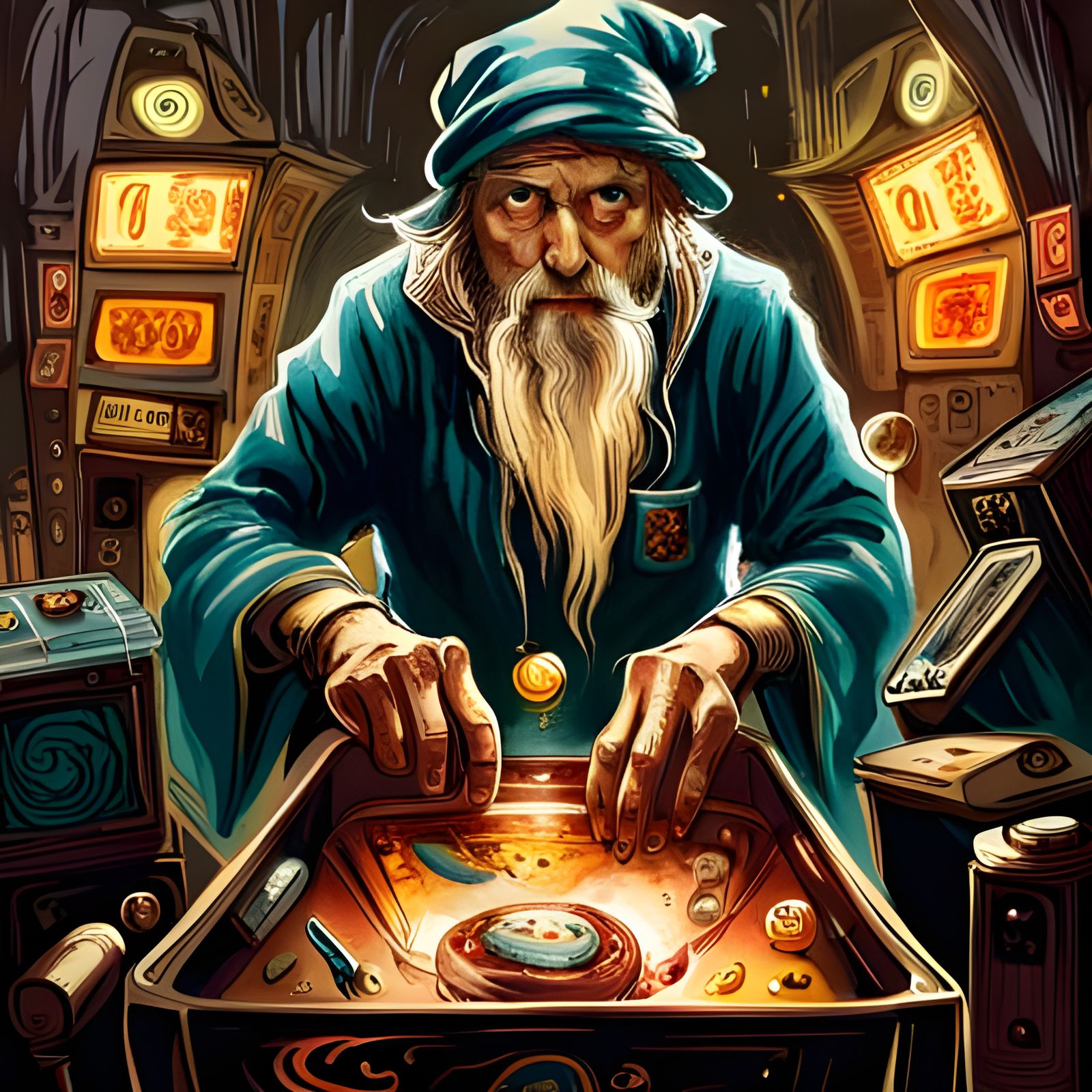Pinball Wizard  by @Mormookiee