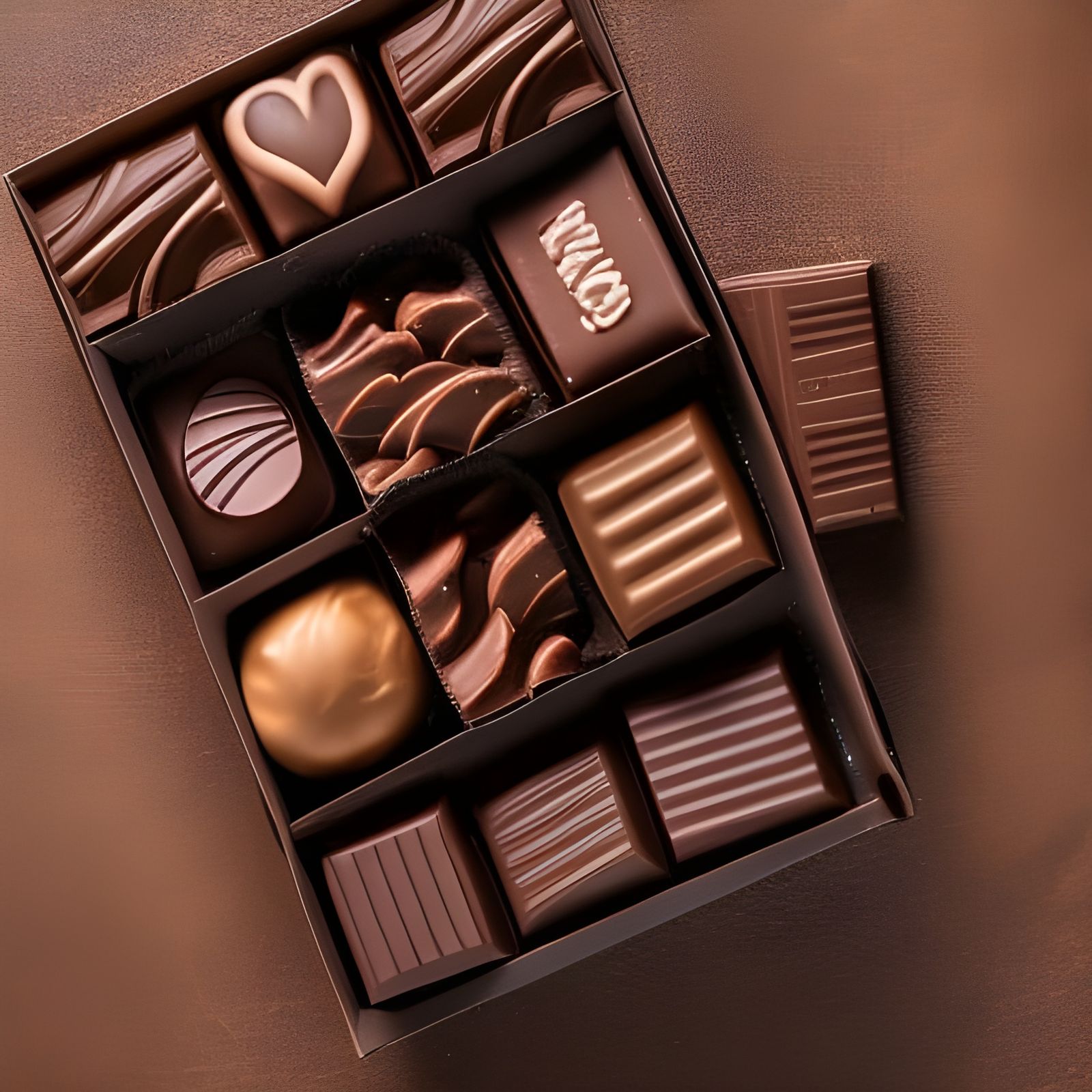 Box of chocolate  by @MAKleen