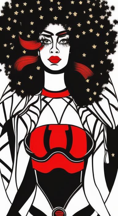 Stars In Her Hair