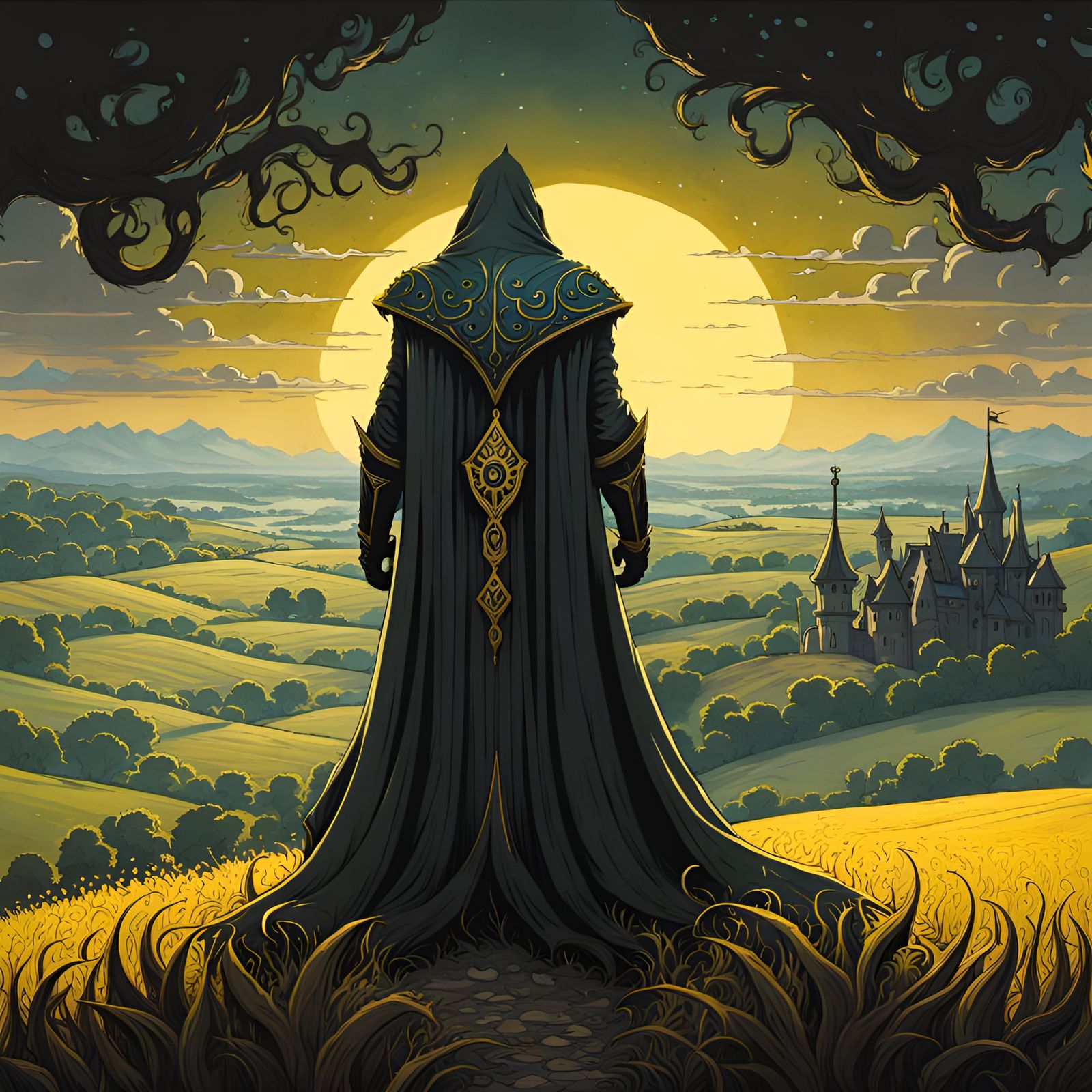 The King in Chartreuse