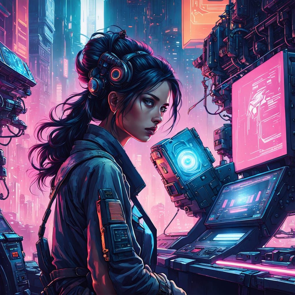 Cyberpunk engineer
