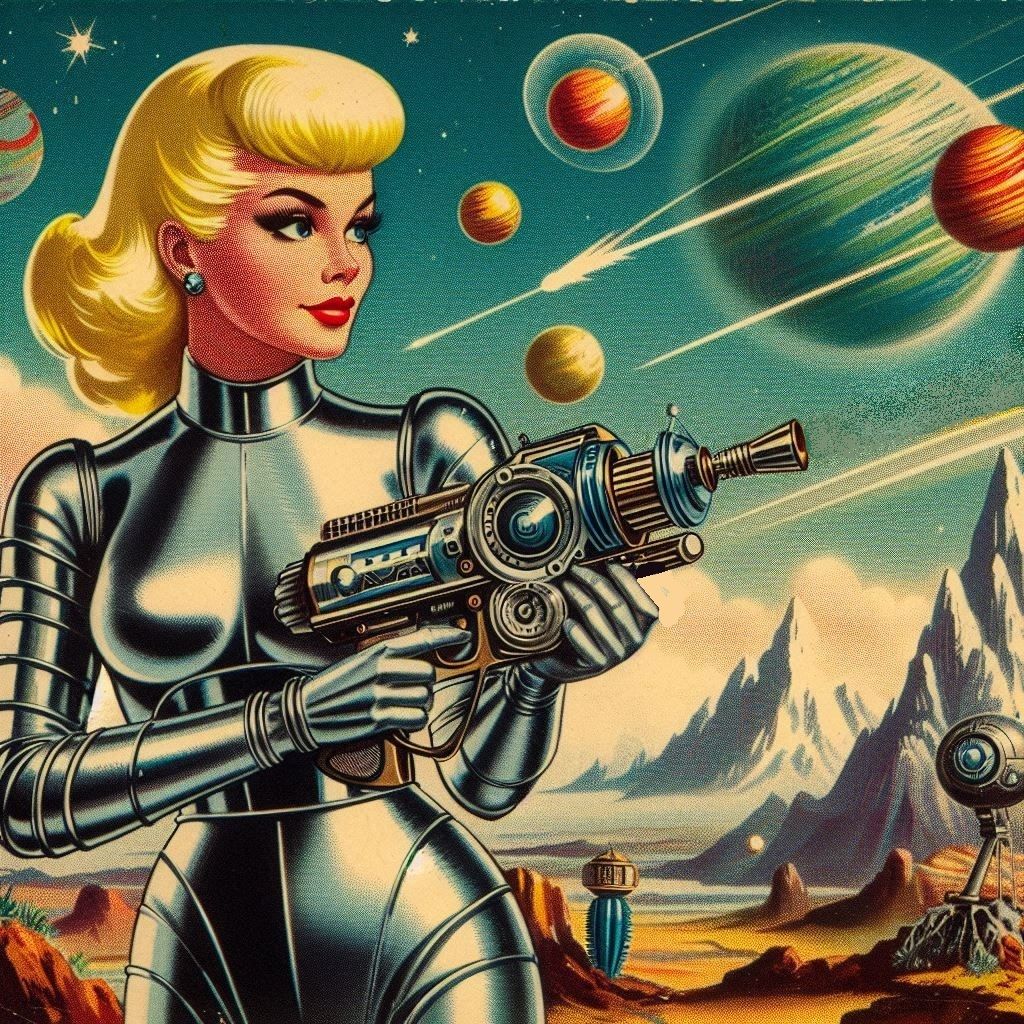 Retro Sci-Fi Cutie
