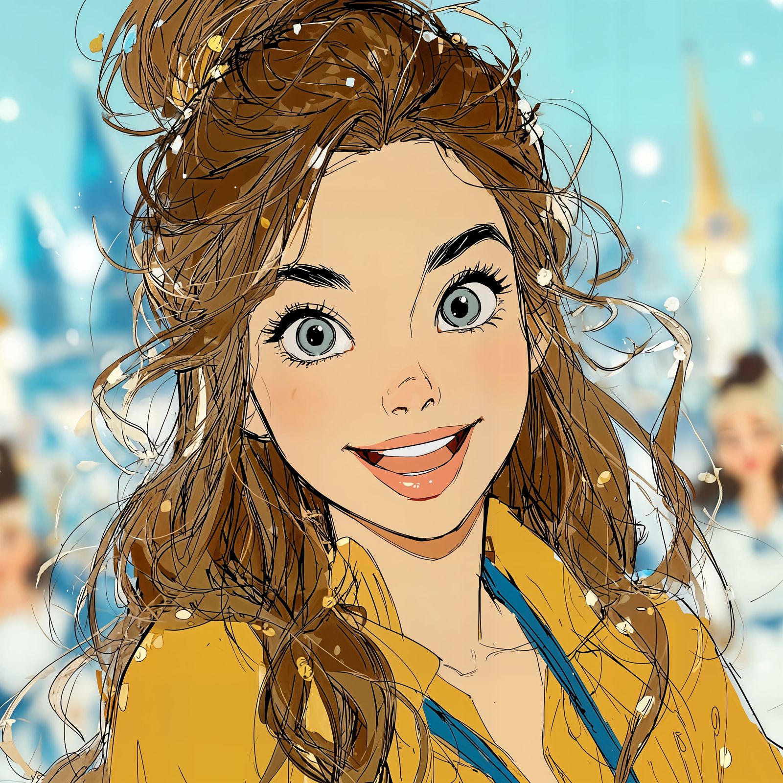 Belle, you didn't star in Frozen...