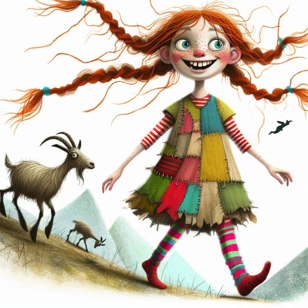 Pipi and the goats