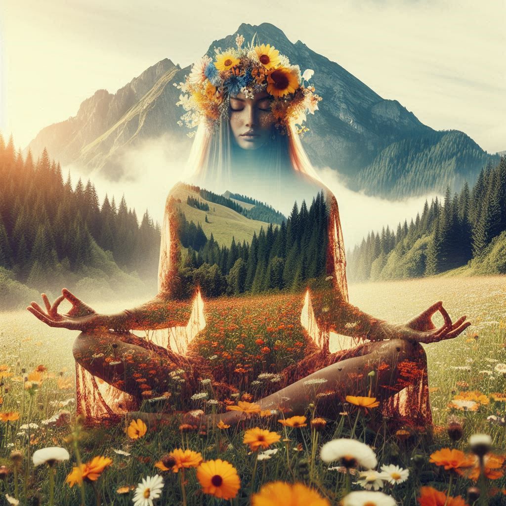 At peace with nature