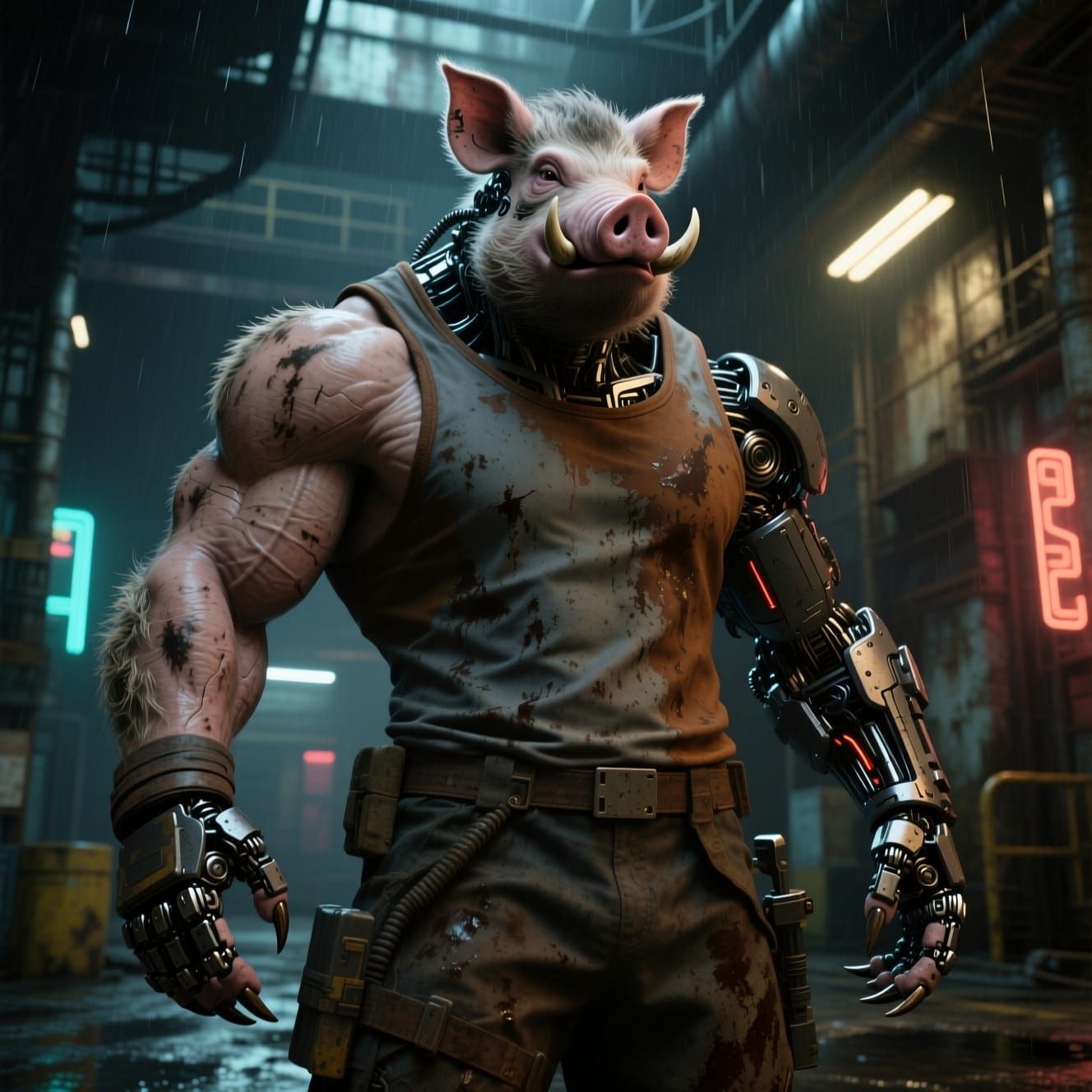 Pigman-Cyborg / Cyberpig
