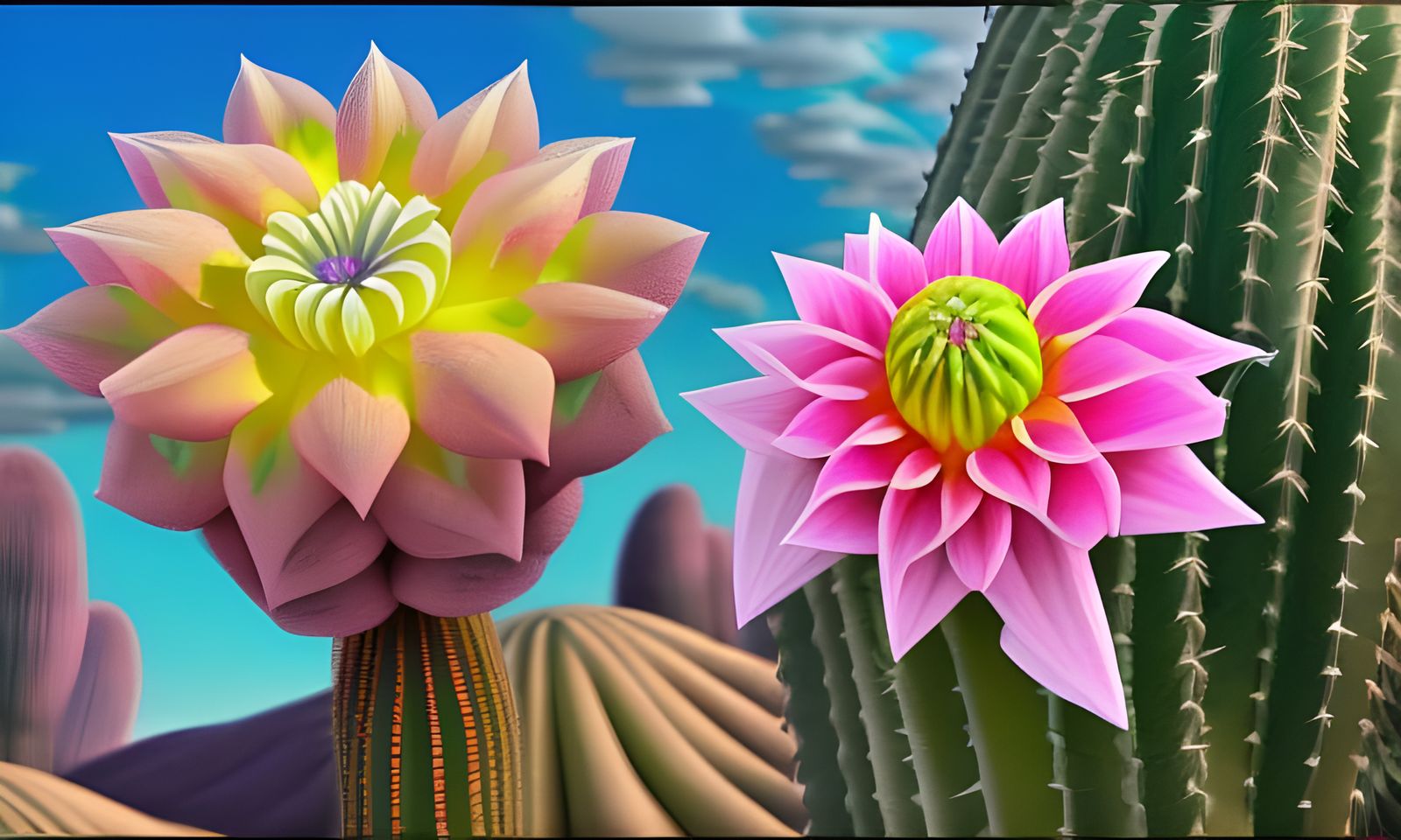 "Cactus Dahlia"
