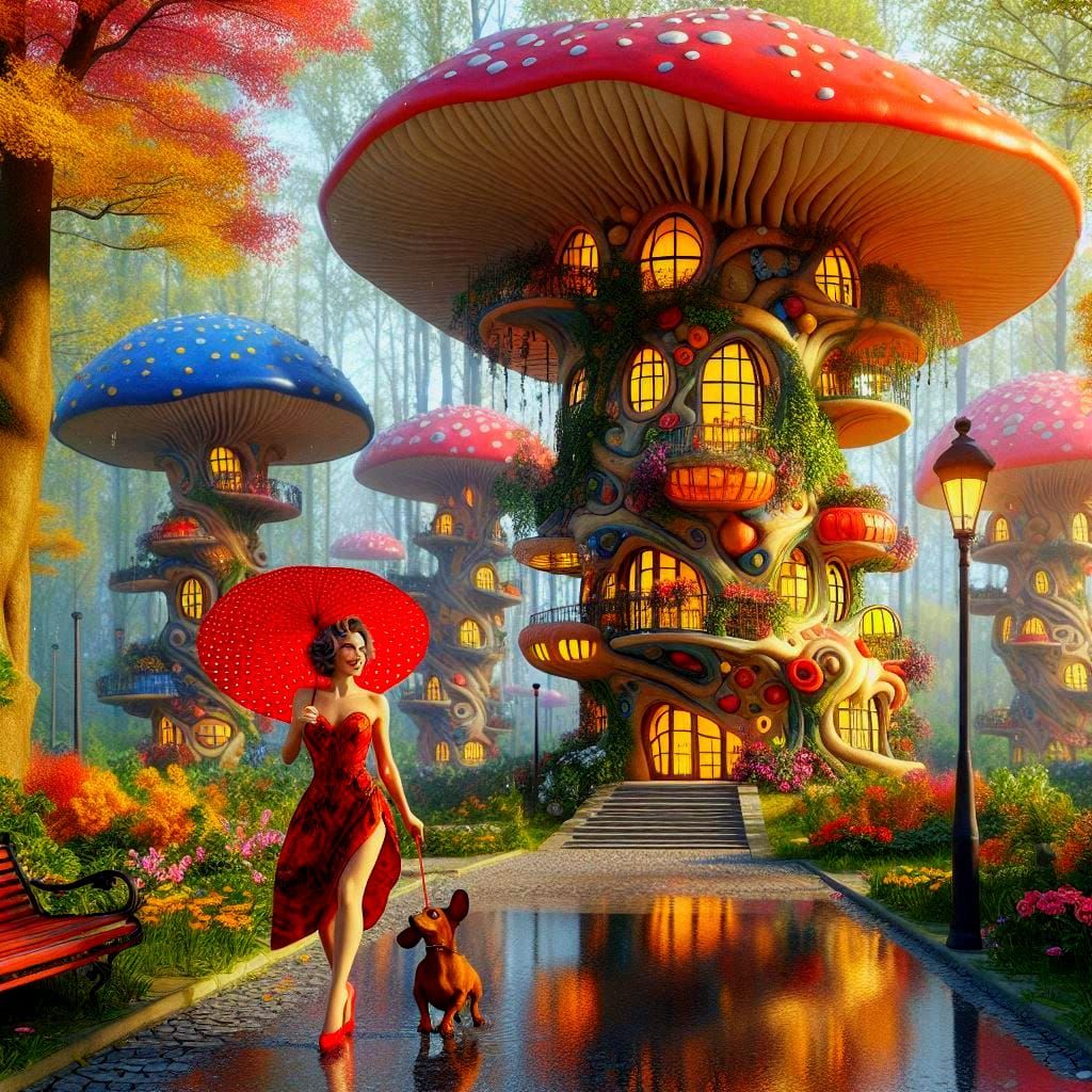 it's just a little rain shower