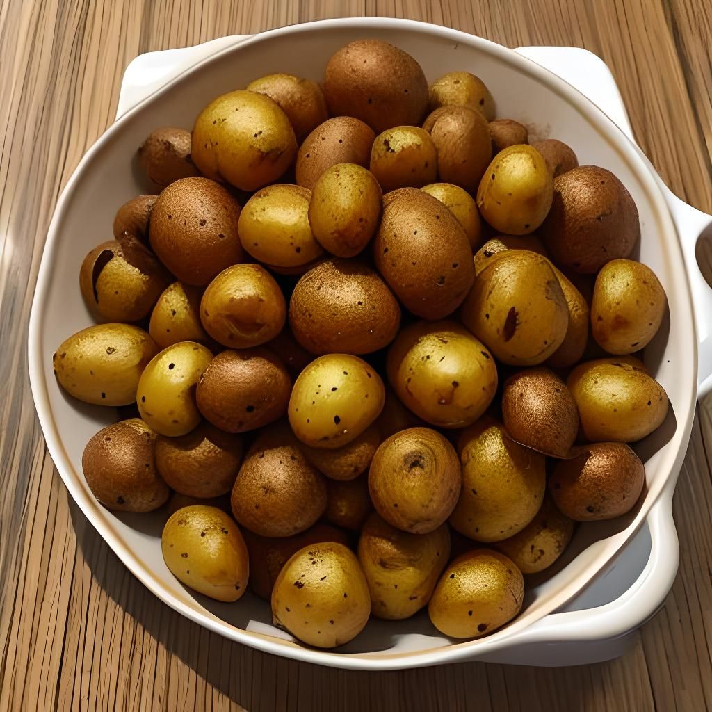 Photorealistic Potato Still Life