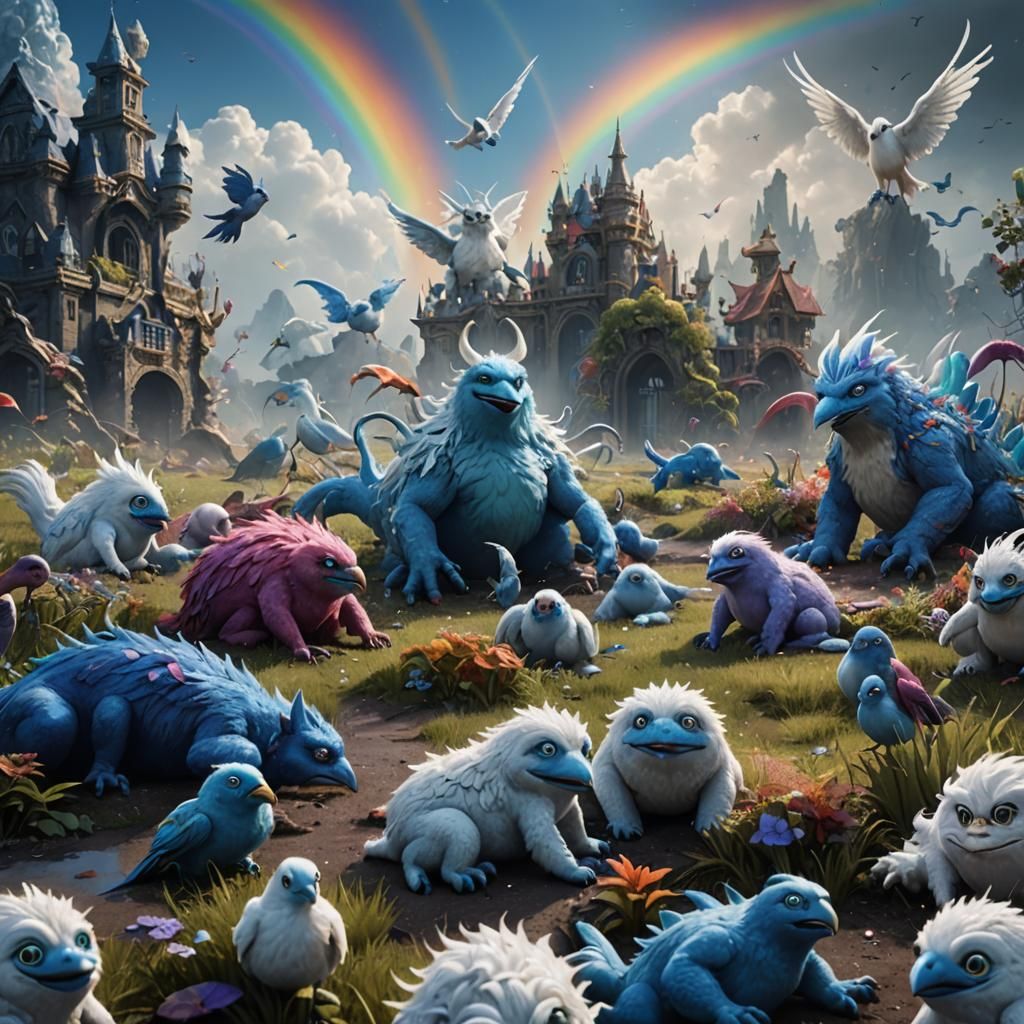 Land of the Happy Greebles
