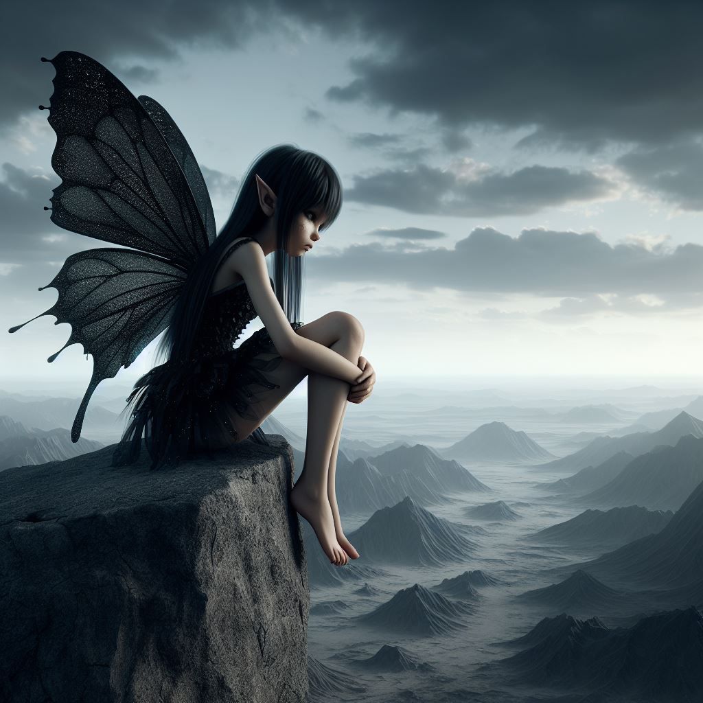 Lonely Dark Fairy