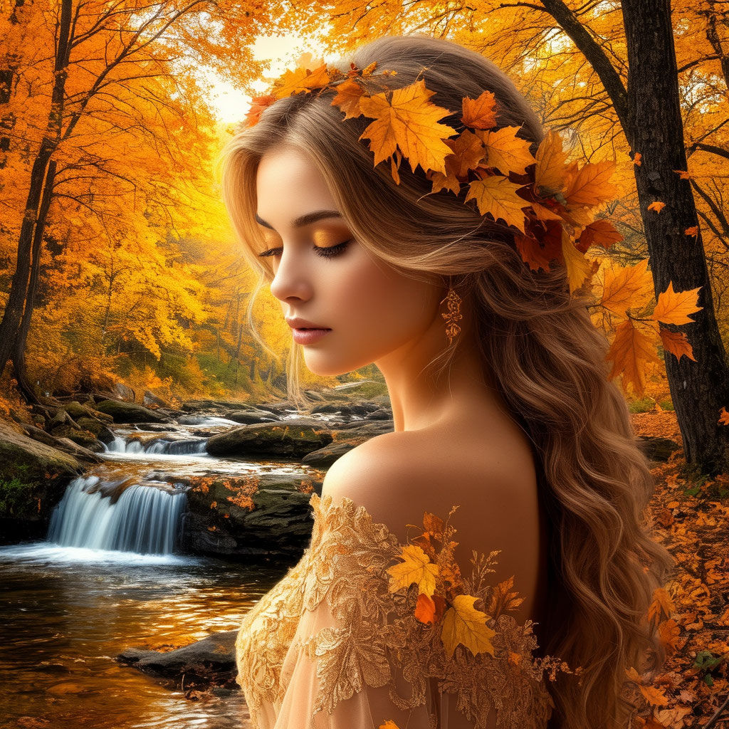 Silhouettes of autumn