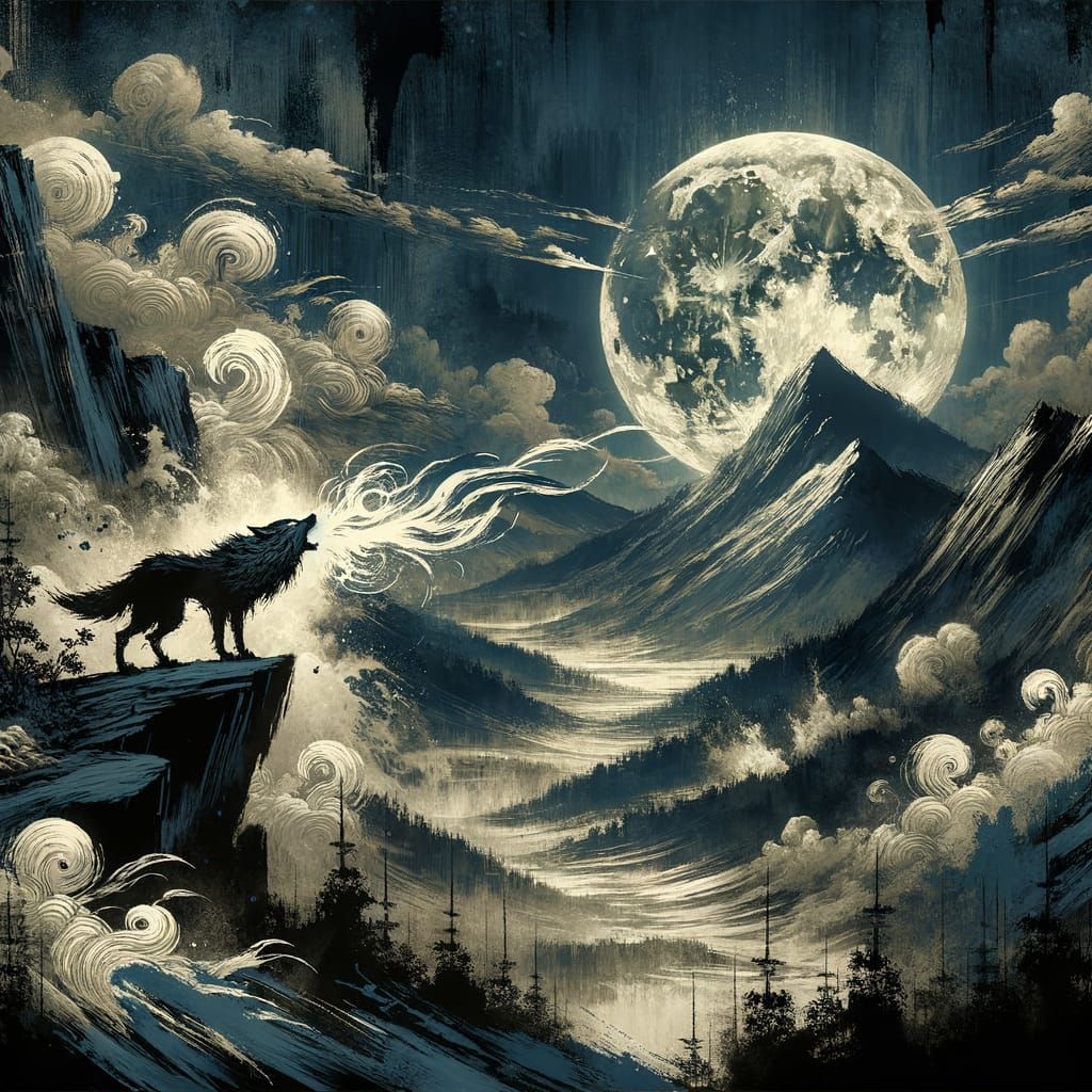 Moonlight  by @Draconis Rex