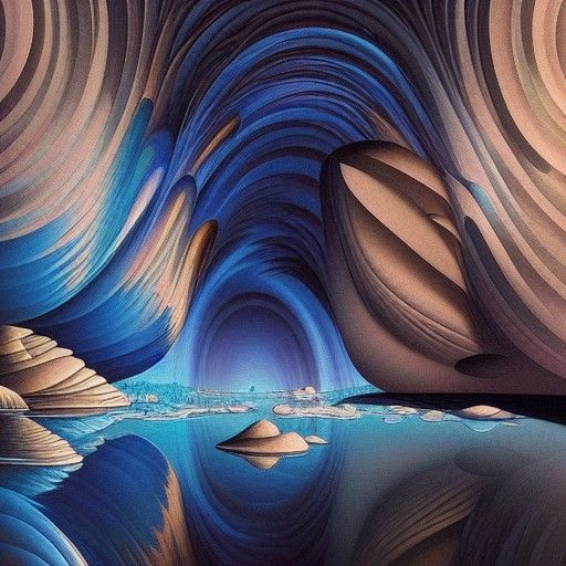 Hidden cave