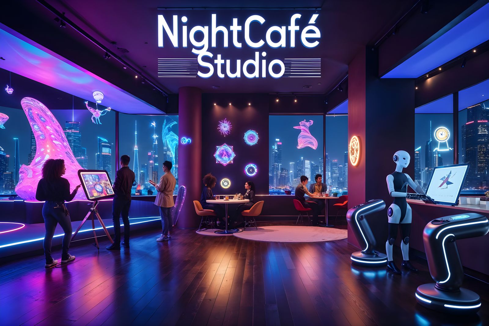 I love NightCafé Studio Café!