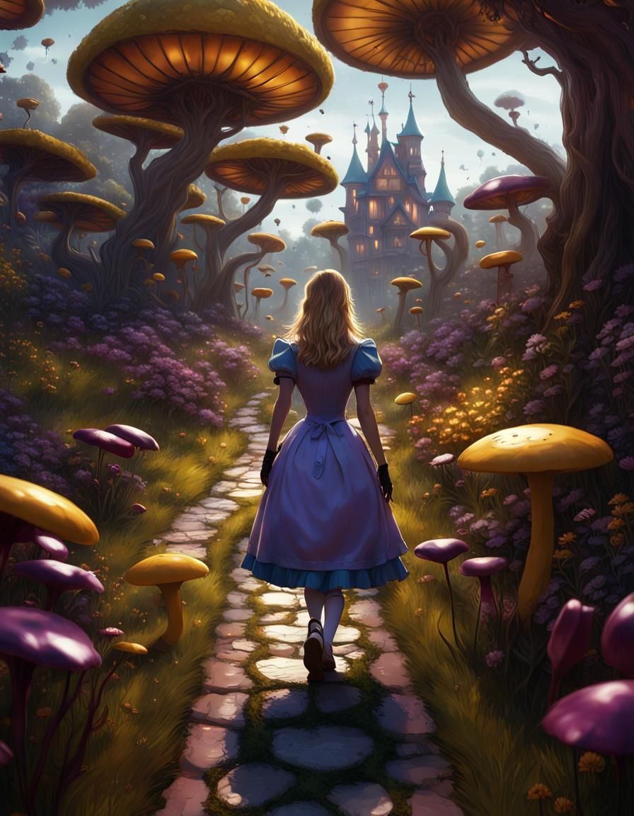 Wonderland  by @meganlagerbergdesign