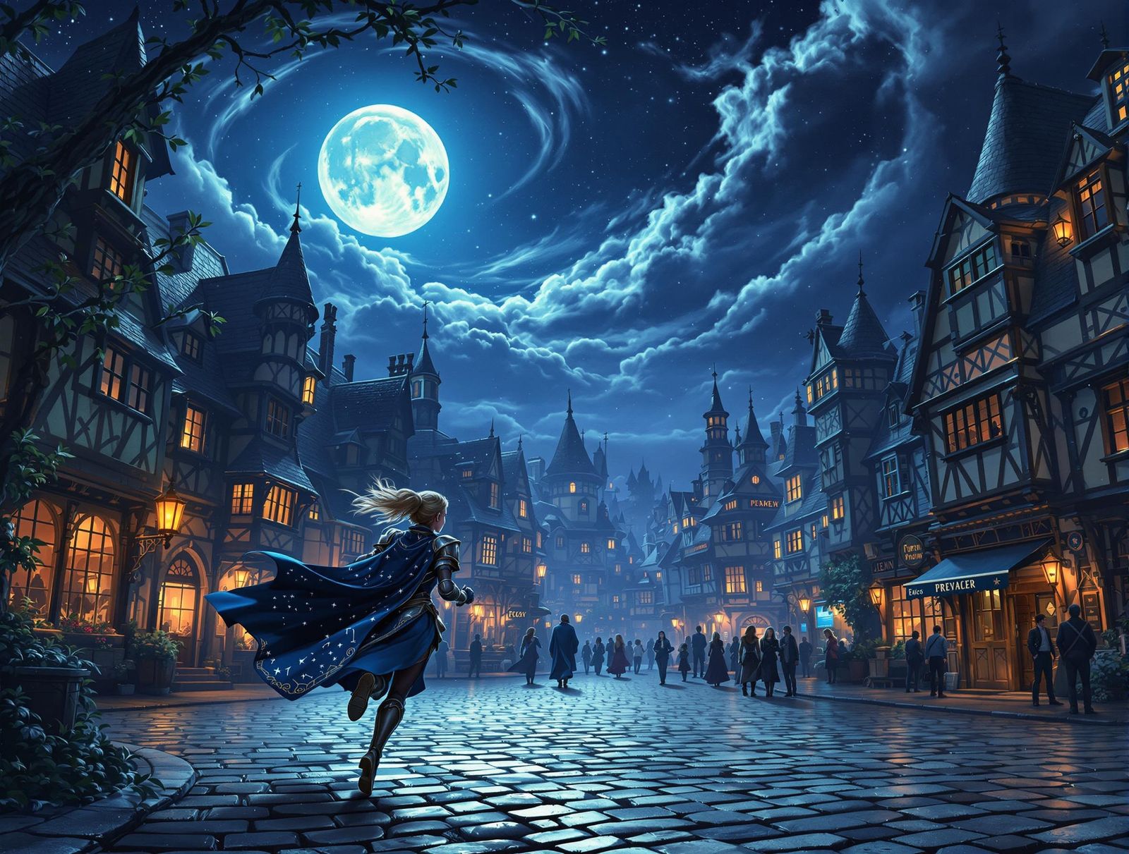 Moonlight Run - Fantasy