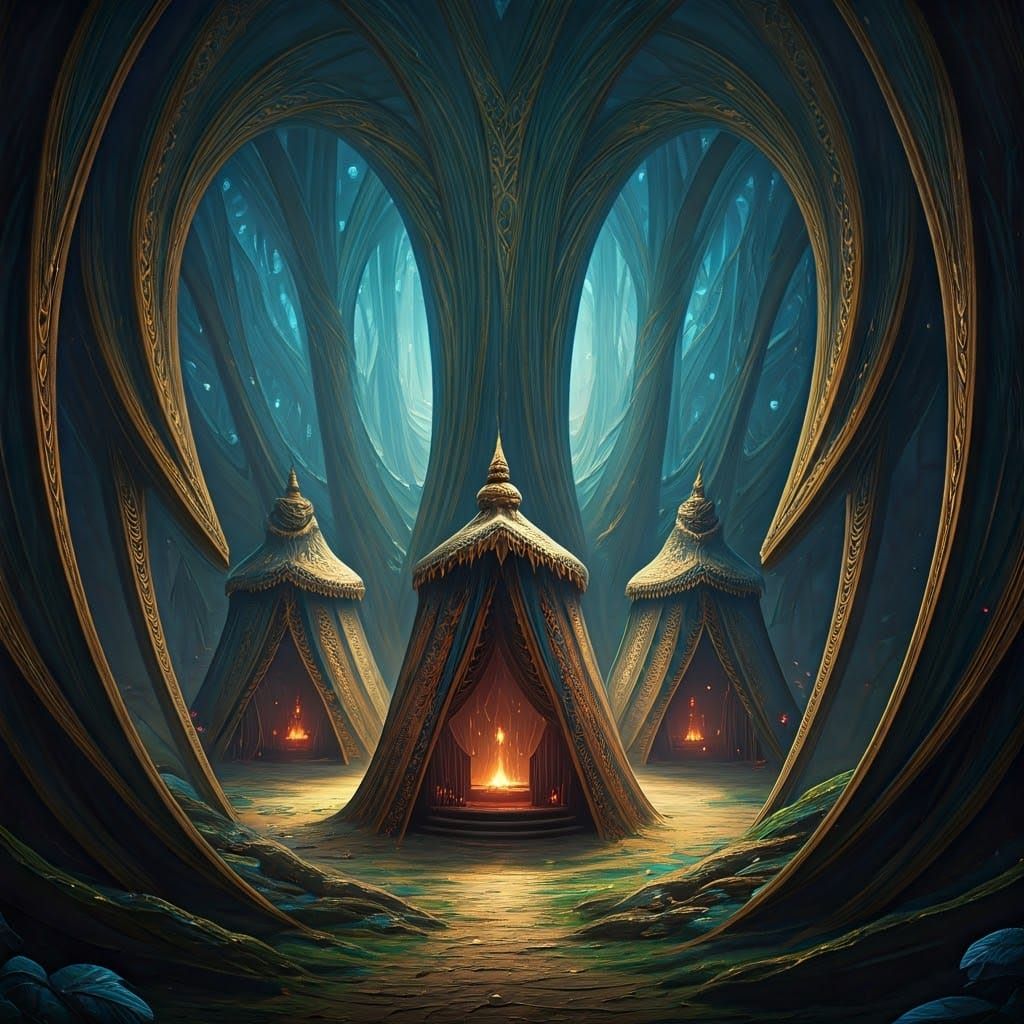 Ethereal Realm of Jacob's Canopy