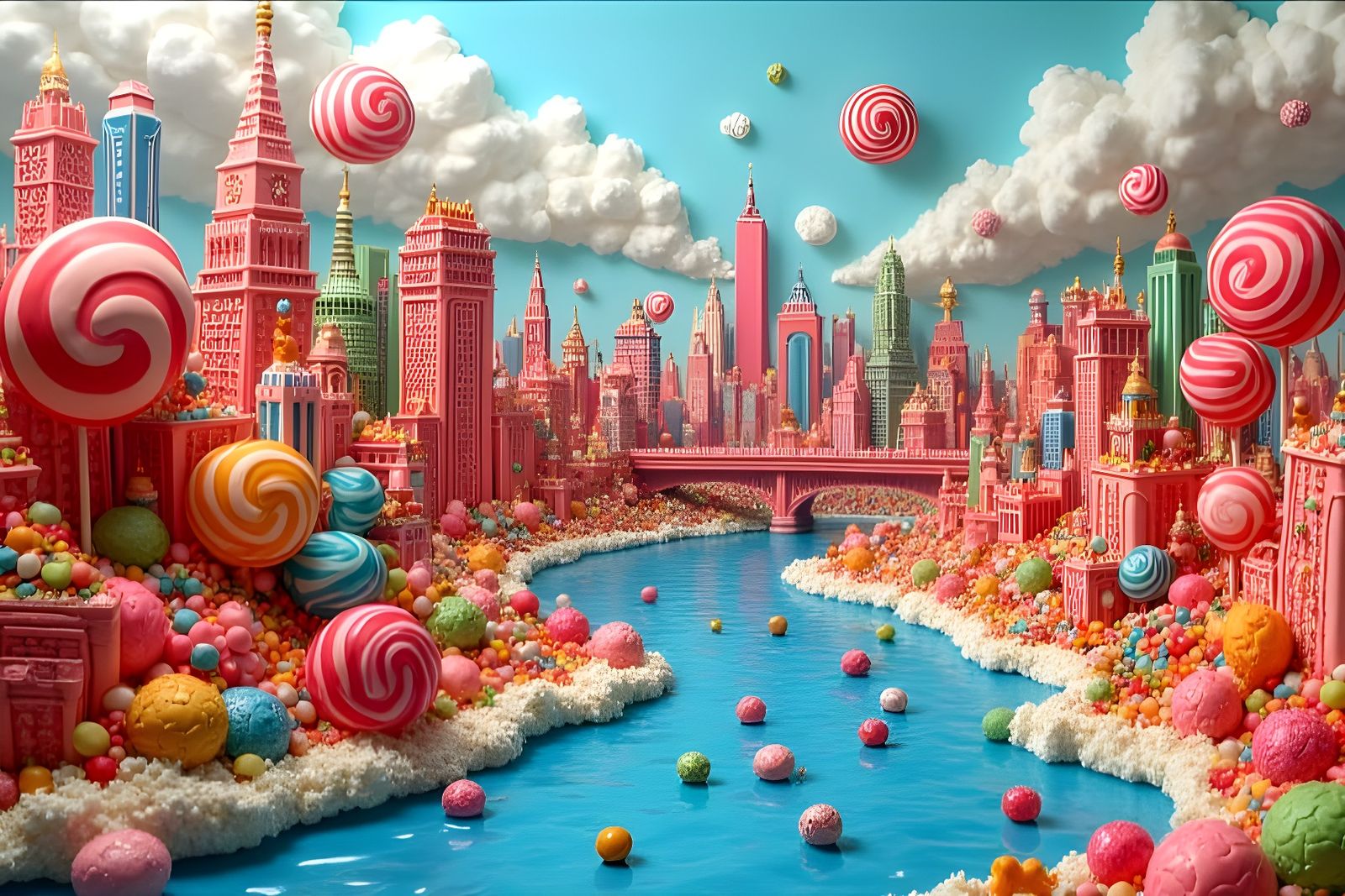 Candy City  by @Gary Murakami