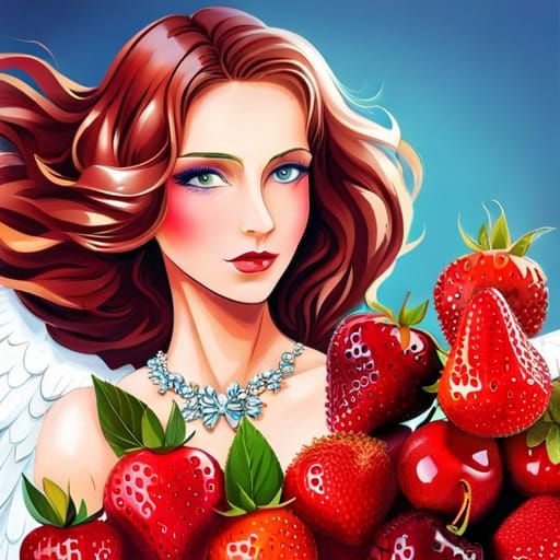 Strawberries, cherries and an angel's kiss in spring, my summer wine is