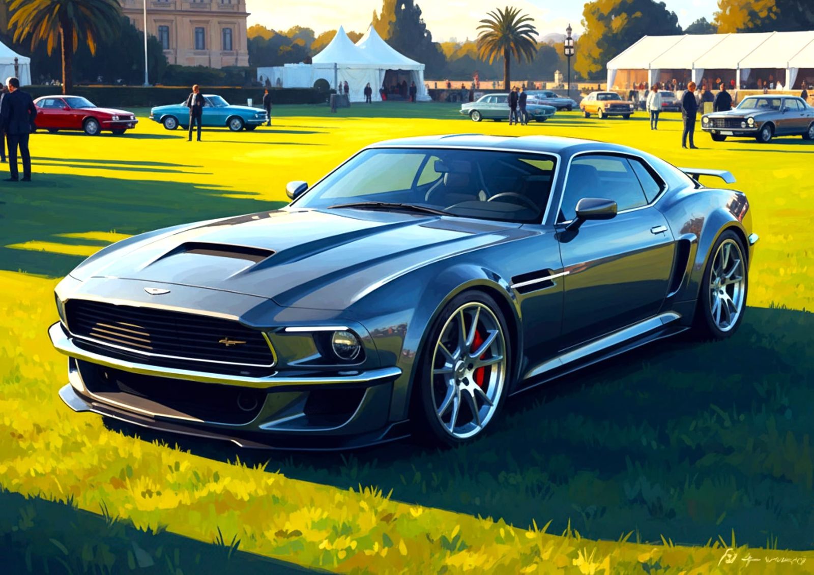 Ford Mustang Shelby GT500/Aston Martin Vantage V8 Fusion