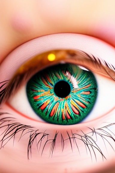 Colorful Eyeball