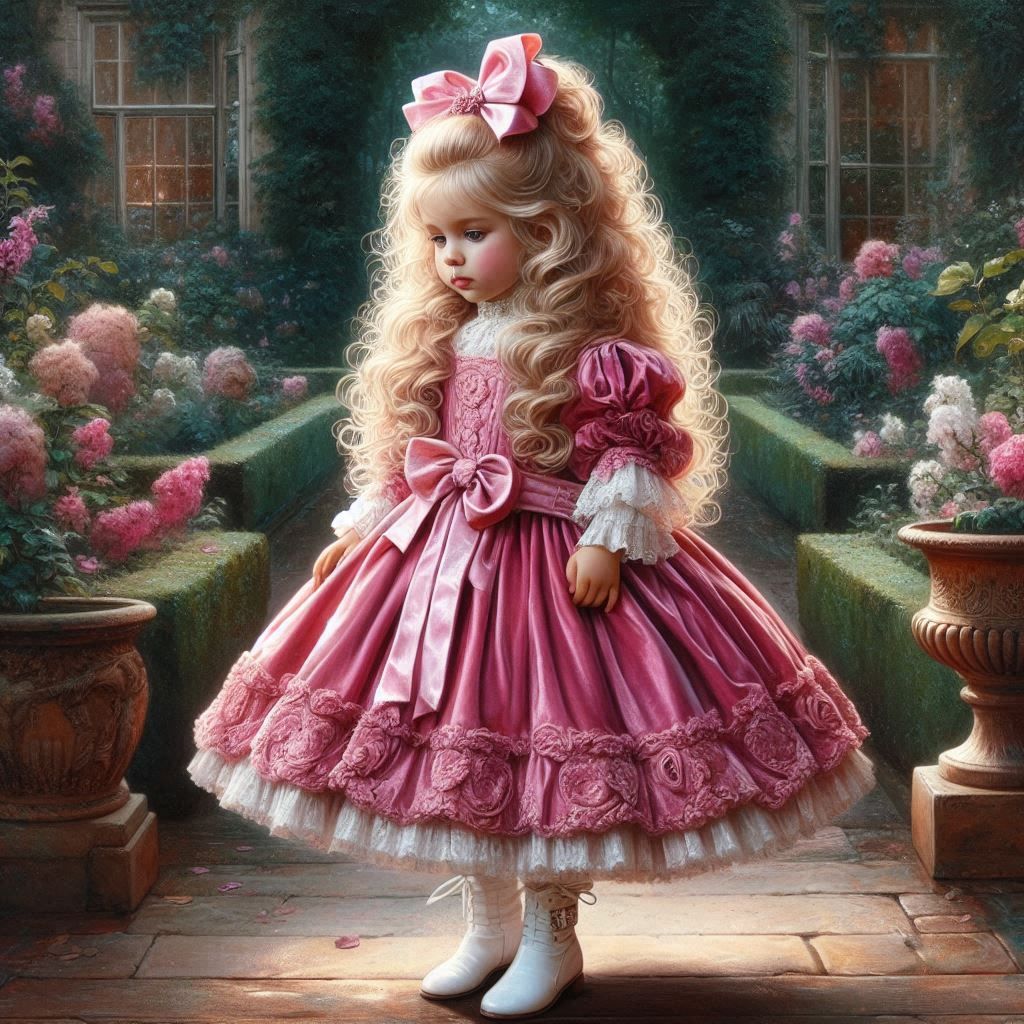 Victorian Garden Girl