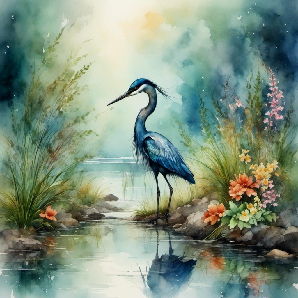 Heron pond