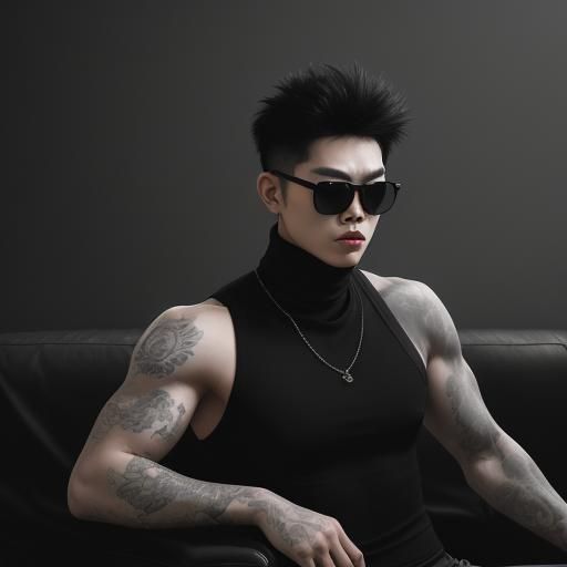 tattoo guy on sweets