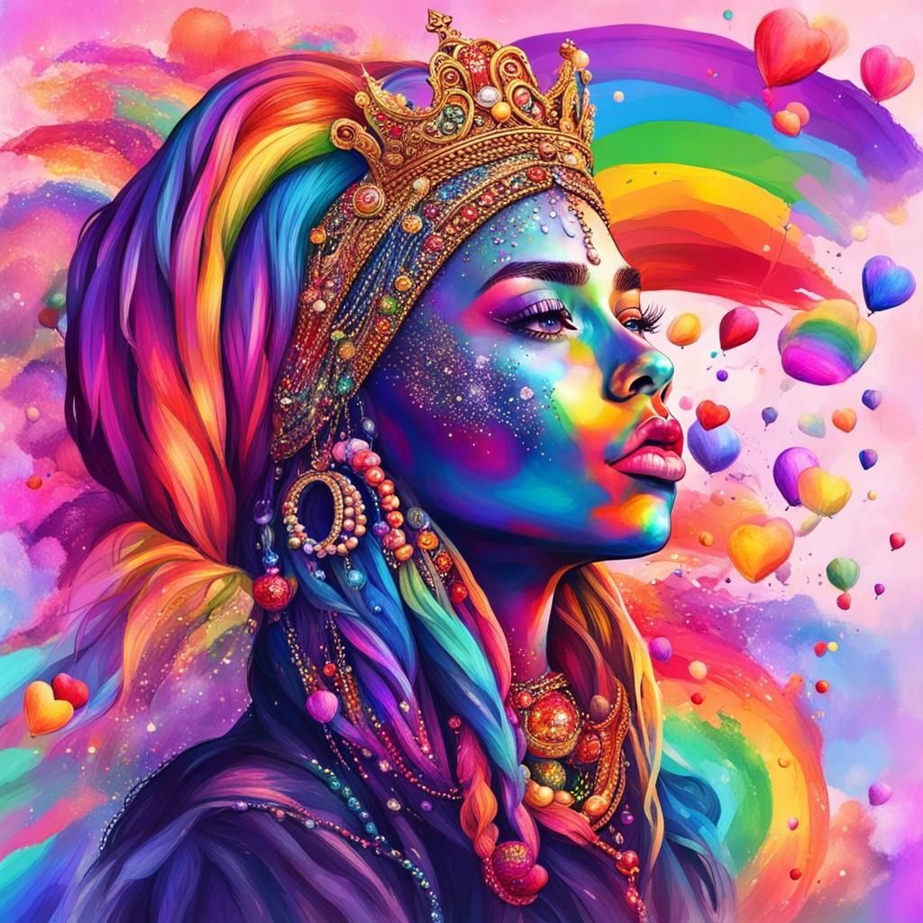 Abstract Emojis as AI Generated Art