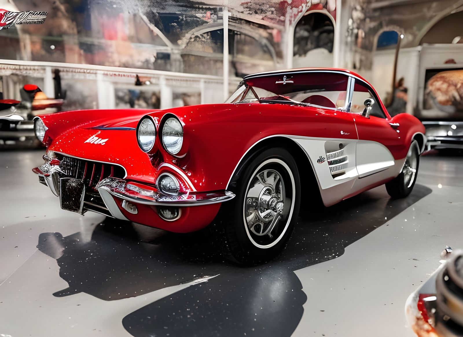 "Vintage Corvette Dream"
