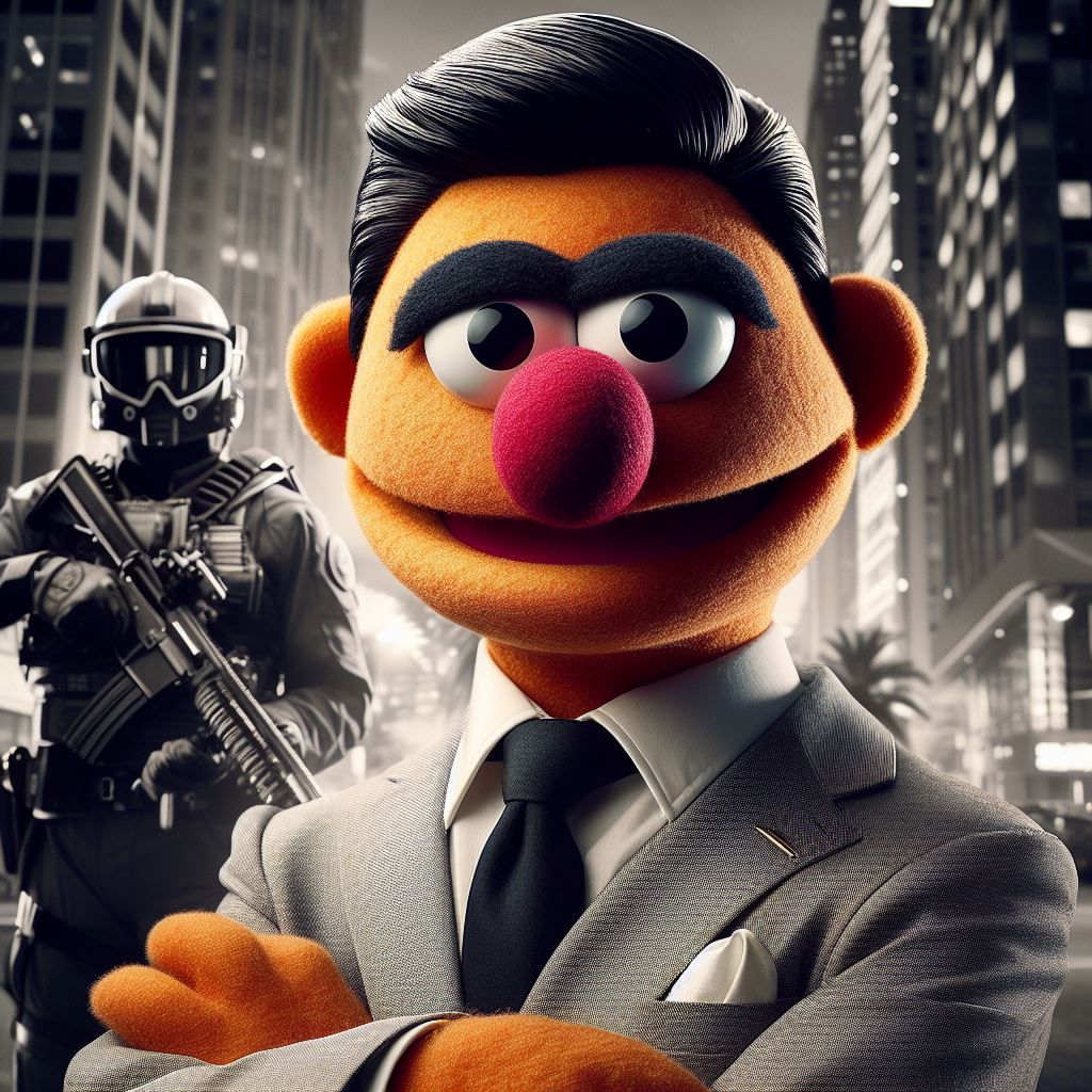 Sterling Archer as a Muppet