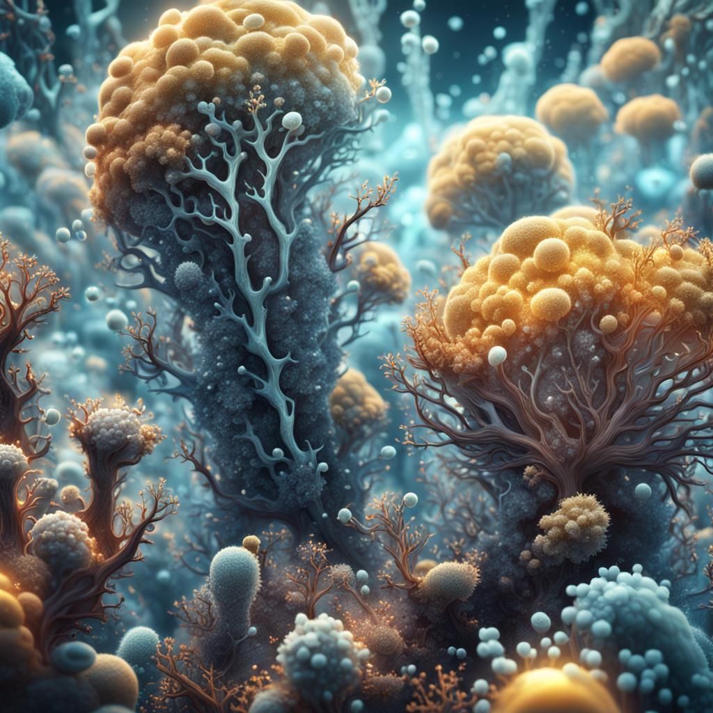 beautiful amoebas  by @Lady on Fire