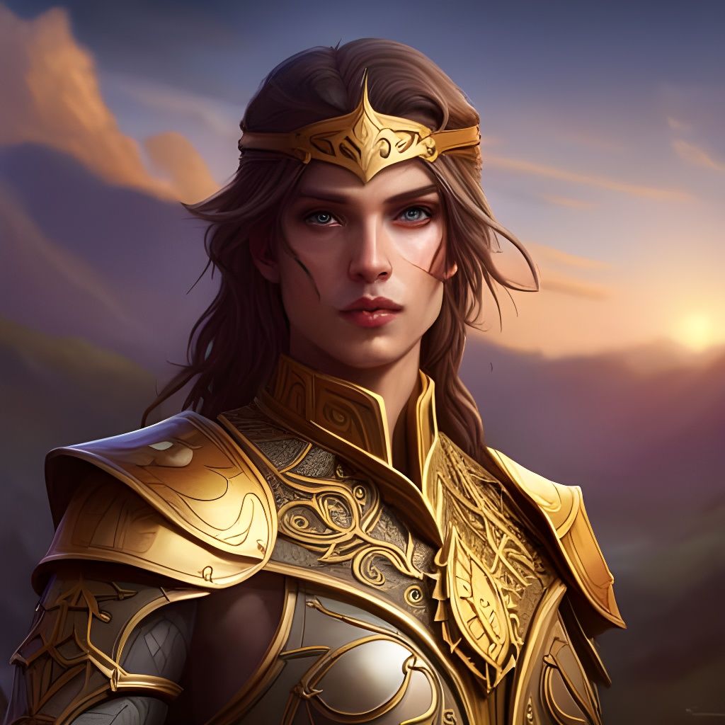 Warrior, swordwoman - AI Generated Artwork - NightCafe Creator
