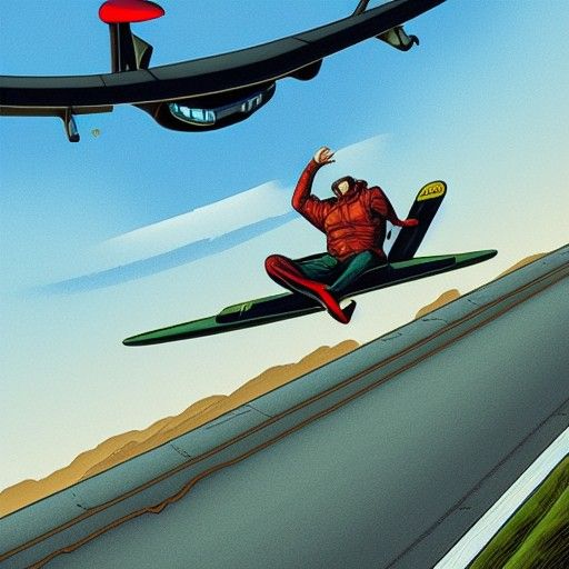 Glider-Man releases for free-flight