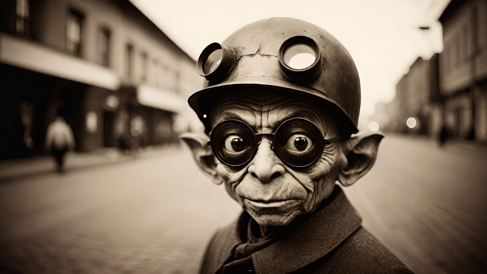 Sovietcore Vintage Portrait of an Imp