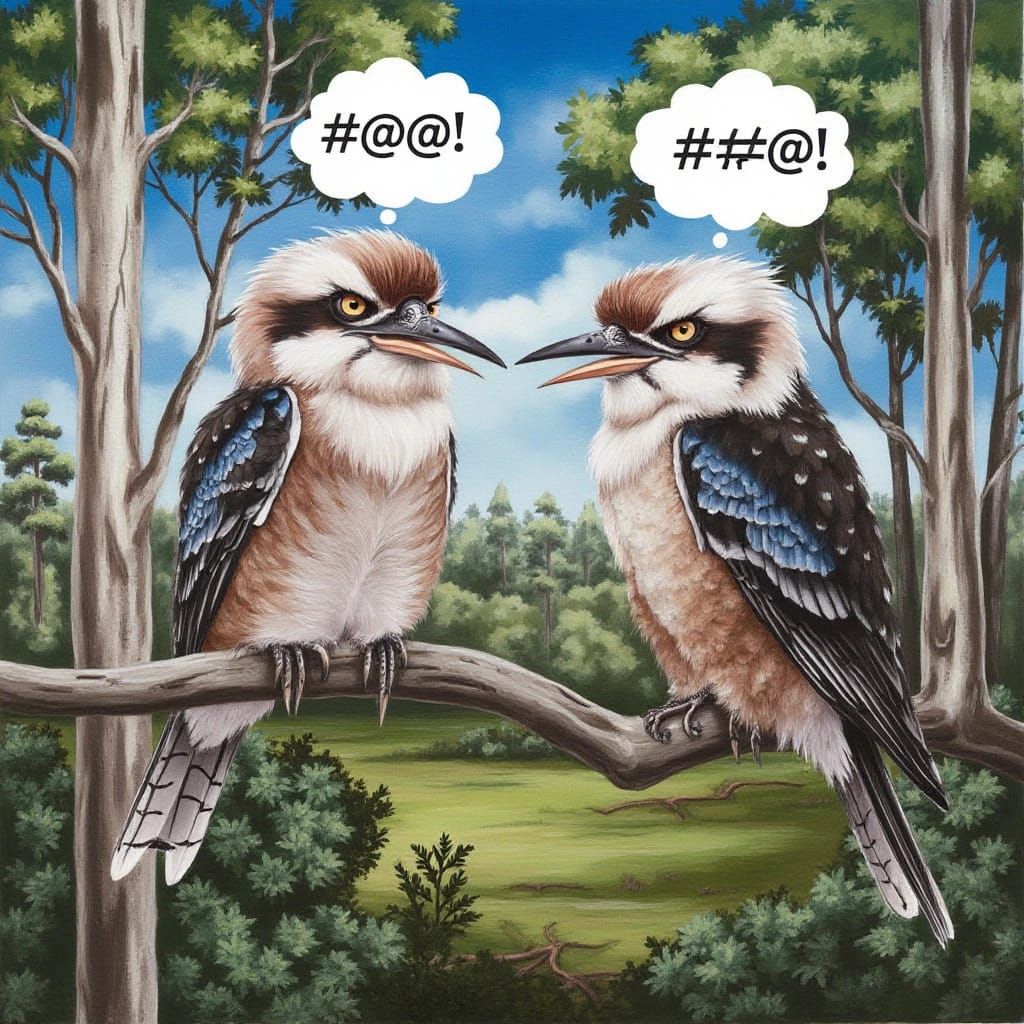 The Kookaburra bird mates for life, keeping the same partner for up to 20 years.