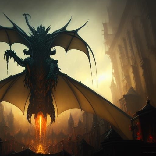 Dracolich attacks
