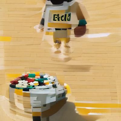 Lego Robe̸̢̹͒̑̓̇̇̌͑͋͝ͅͅo - AI Generated Artwork - NightCafe Creator