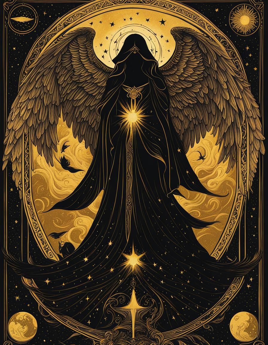 Tarot Card - AI Generated Artwork - NightCafe Creator