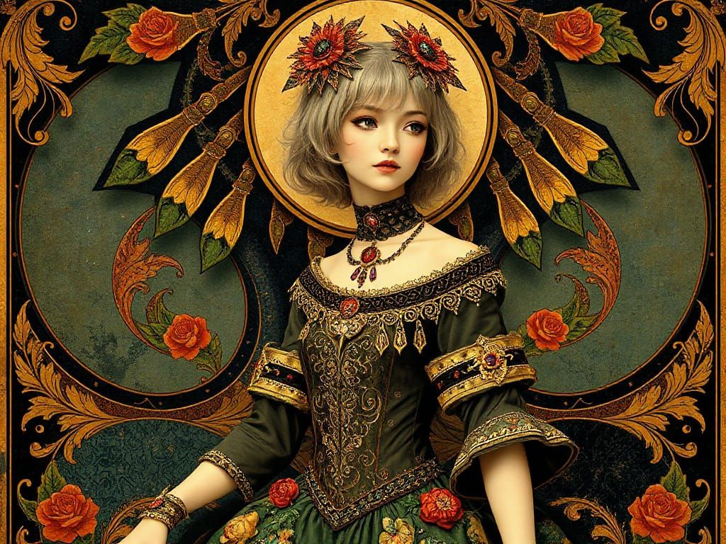 festooned
  by @ReliablyInconsistent