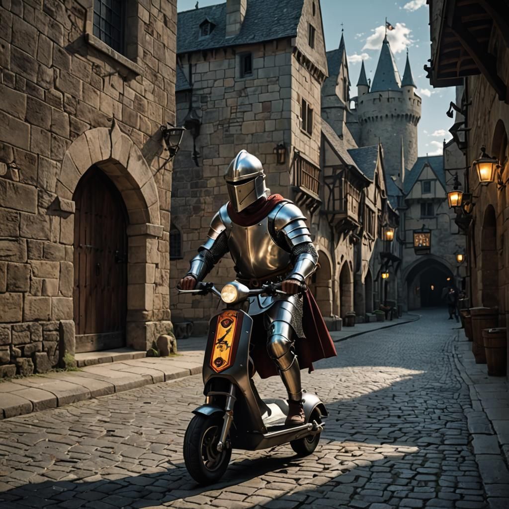Medieval knight   by @Jeni_E