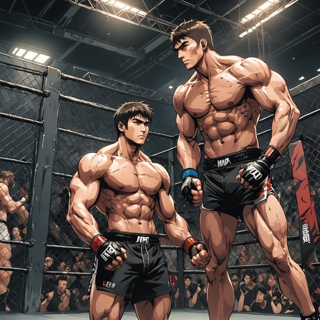 masterpiece, distinct, highres, 2boy, tall, muscular, young,...