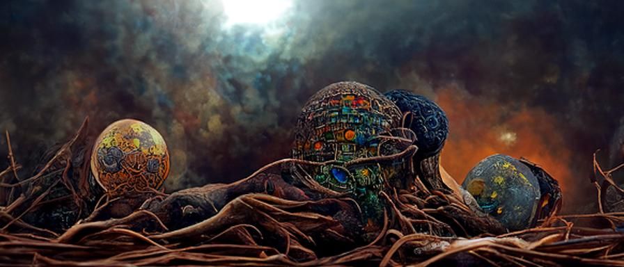 Naoto Hattori Inside the dream of Synaptic tree the night sk...