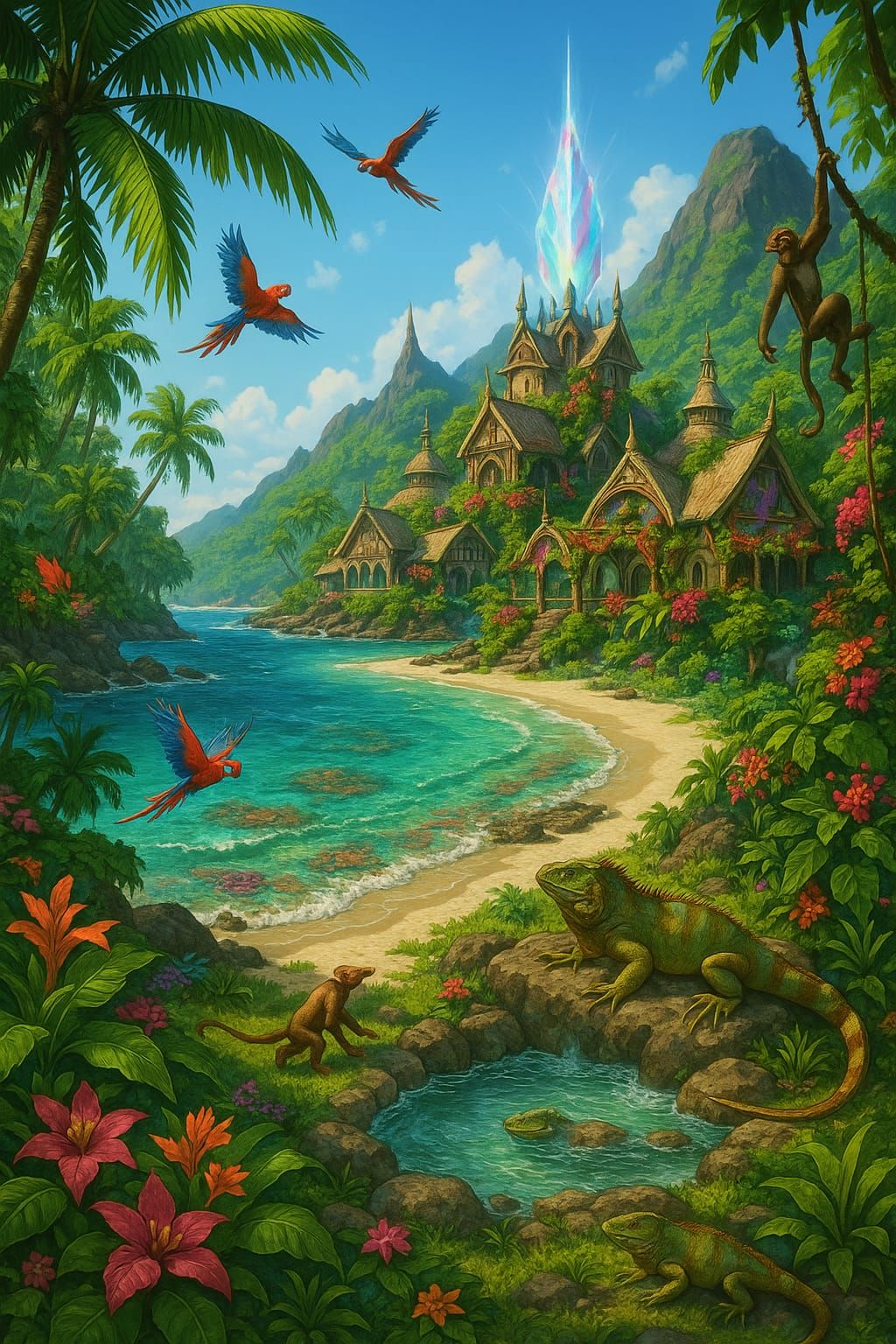 'Tropical Solstheim' (Elder Scrolls; Alternate Nirn; Adjacen...